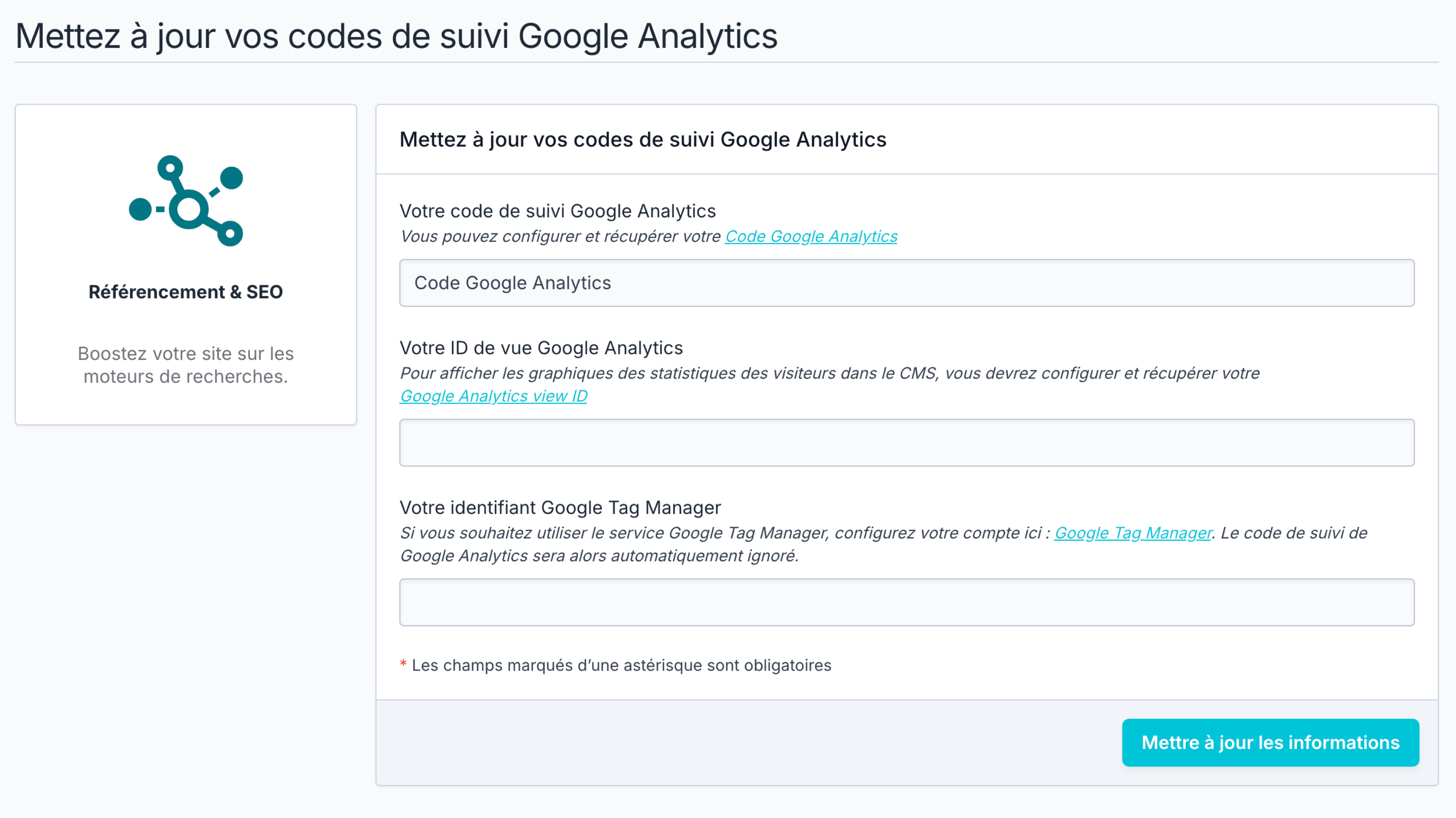 Lochness CMS Analytics